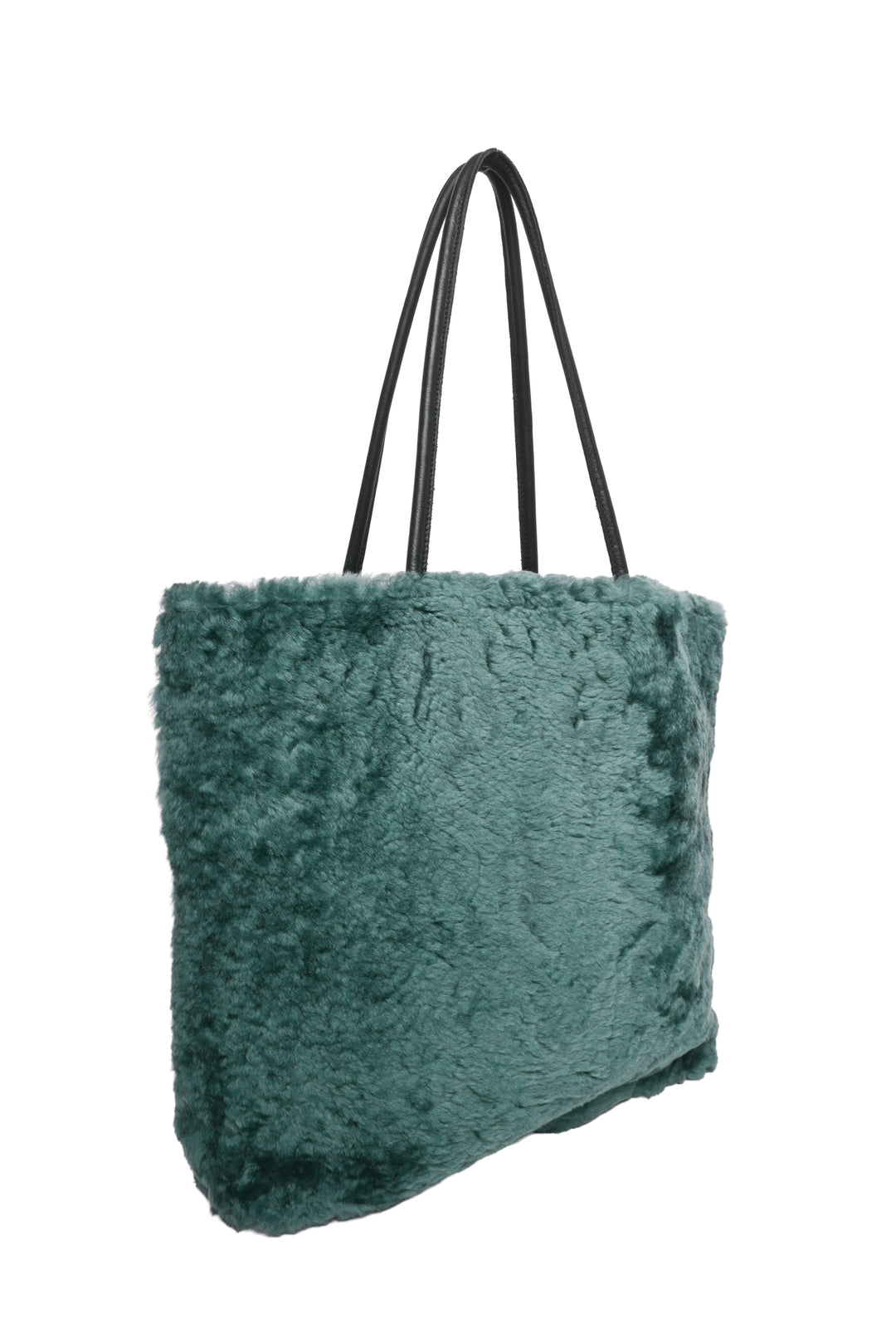 Primecut Shearling Leather Tote