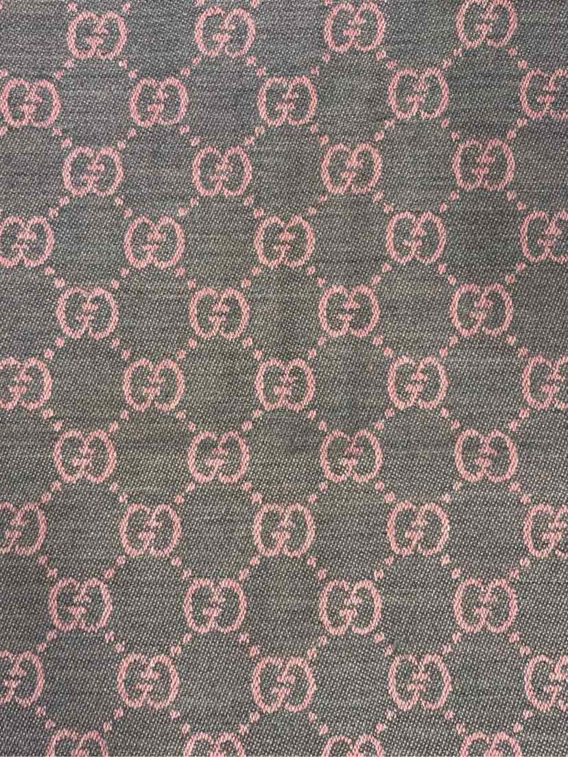 Gucci Wool Jacquard Monogram Scarf