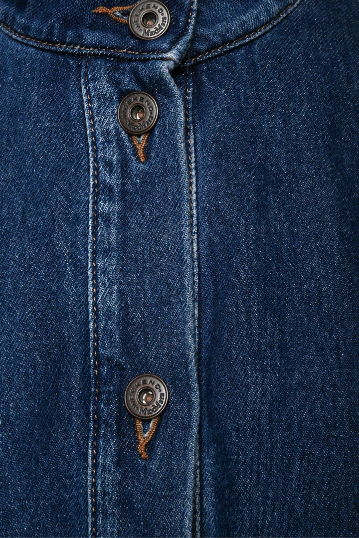 Weekend Max Mara Size 8 Denim Mini Dress