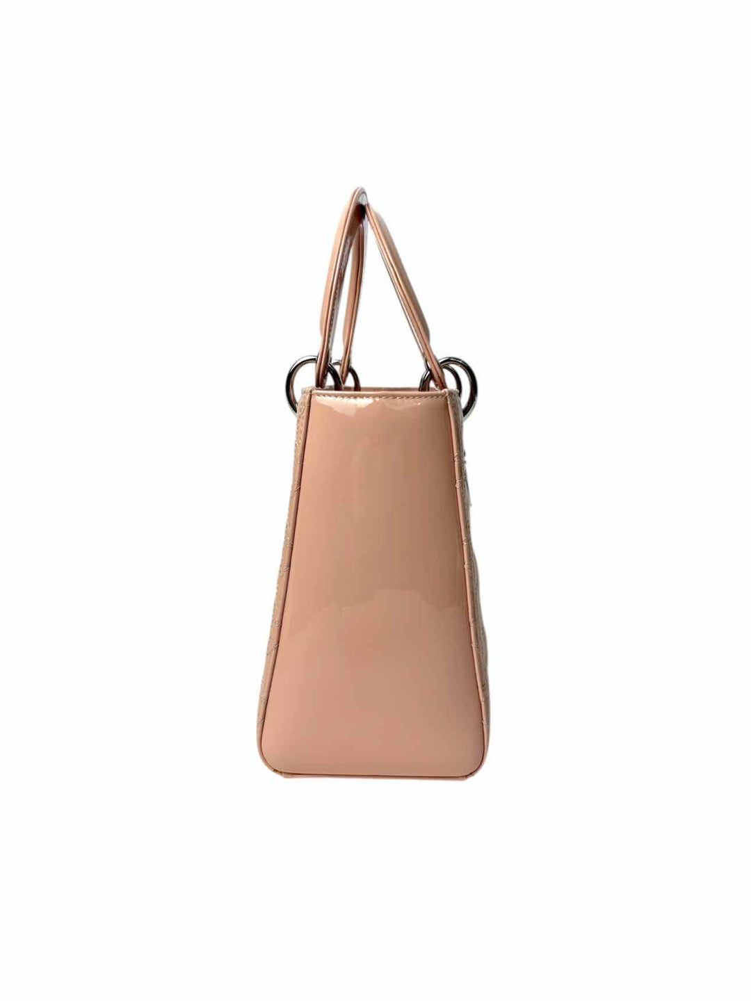 Dior Lady Dior Medium Patent Cannage Purse