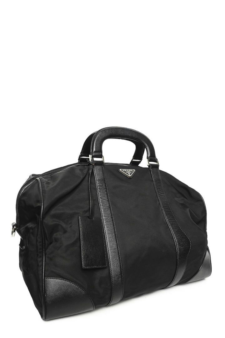 Prada Nylon & Saffiano Leather Duffle Bags