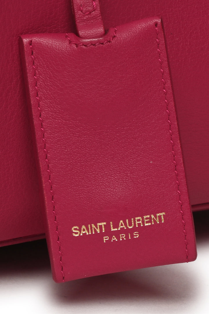Saint Laurent Calfskin Small Classic Y Cabas Bag
