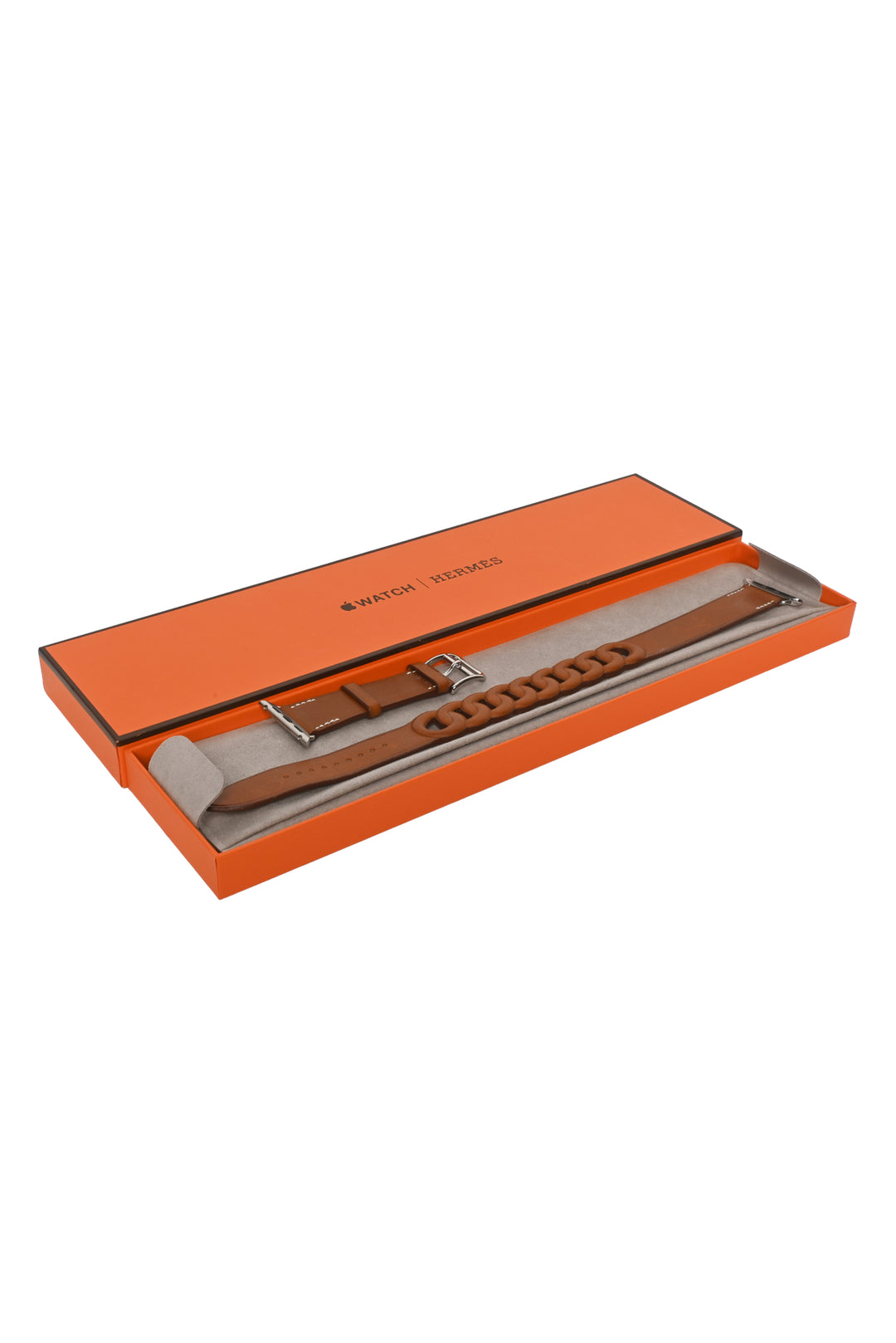 Hermes Apple Watch Strap Gourmette double tour