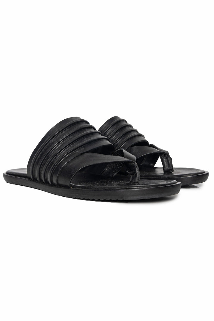 Rick Owens Size 40.5 Leather Sandals