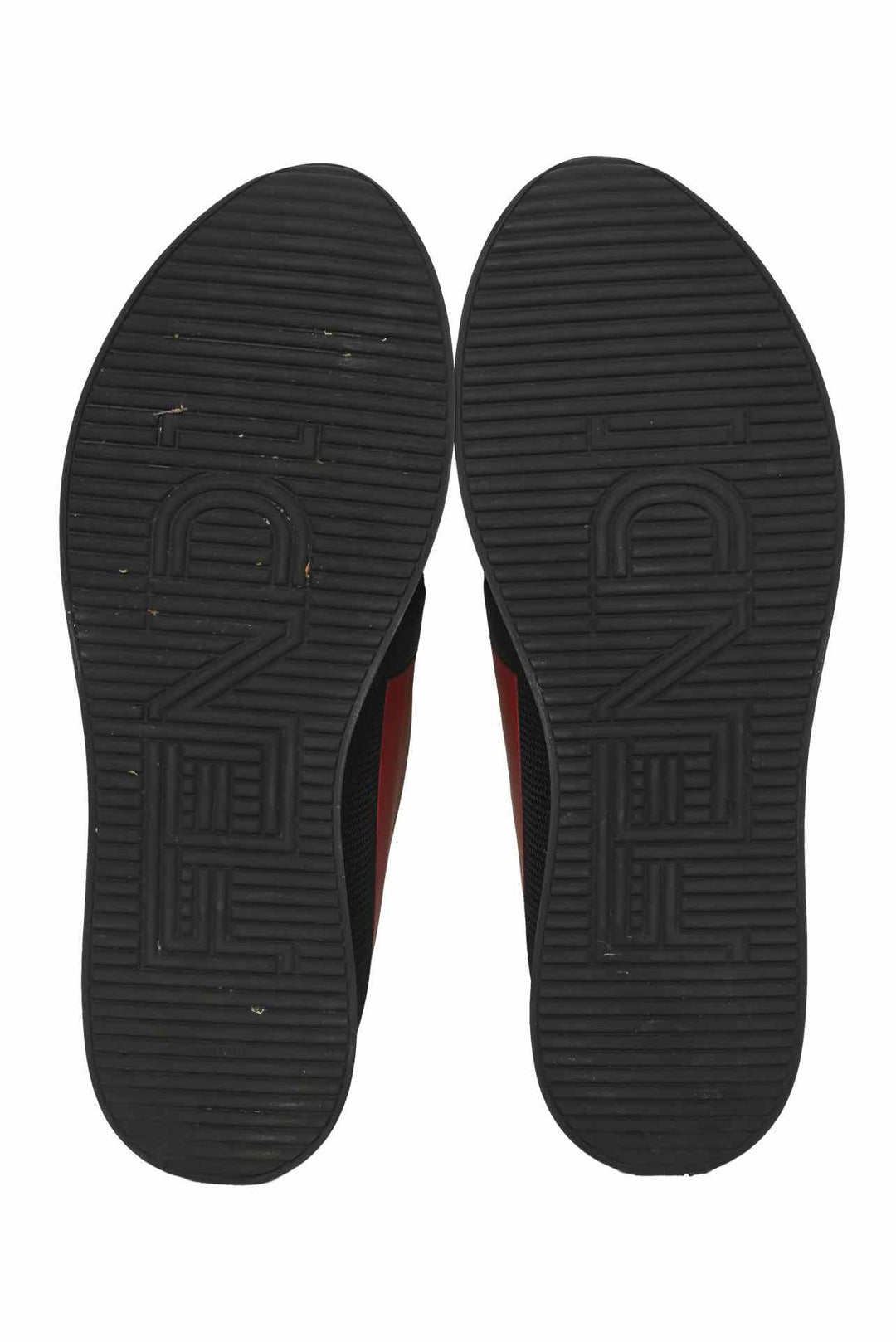 Fendi Size 37 Zucca FF Logo Mesh Slip On Sneaker