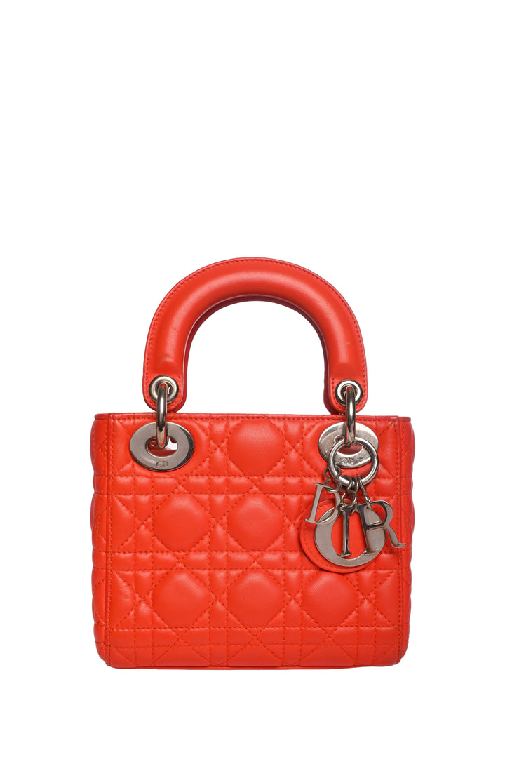 Dior 2013 Cannage Mini Lady Dior Bag