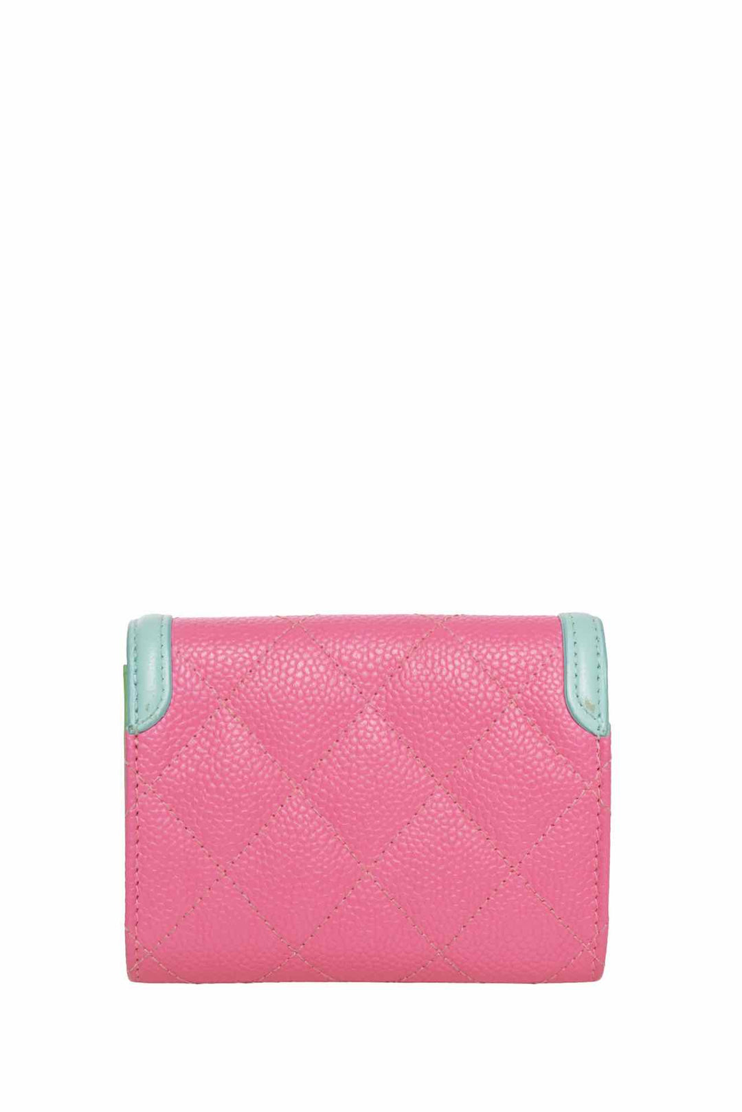 Chanel 2019 Caviar Quilted CC Filigree Card Holder