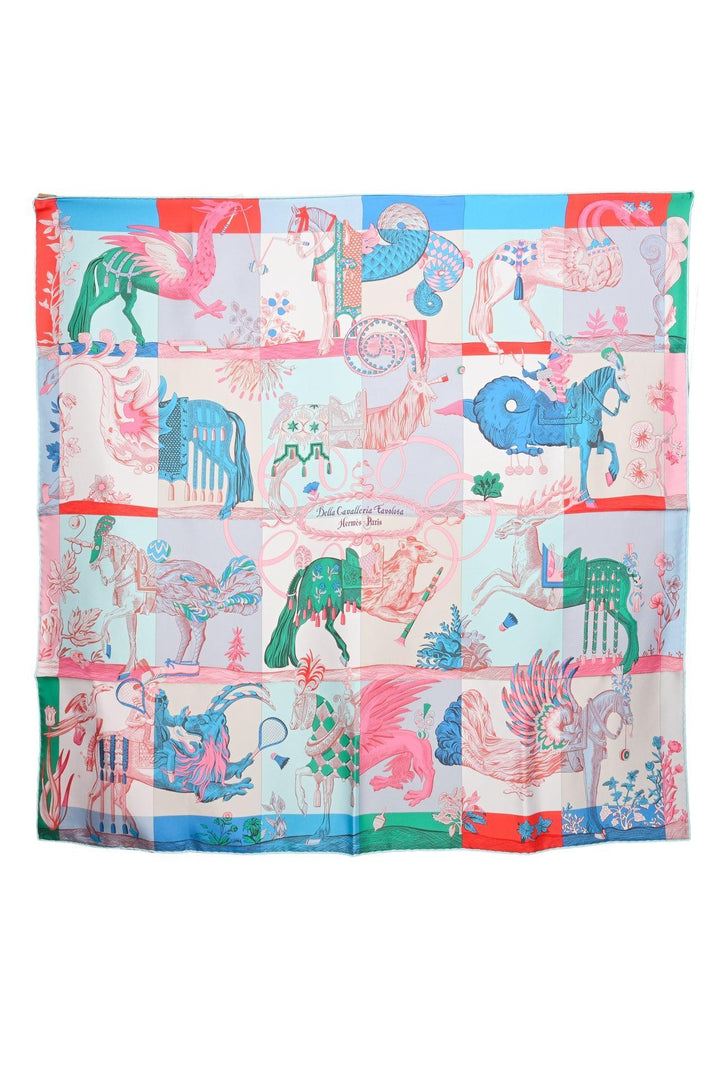 Hermes Della Cavalleria Favolosa Silk Scarf