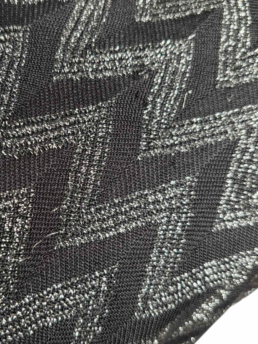 Missoni Metallic Chevron Pattern Size 48 Coat