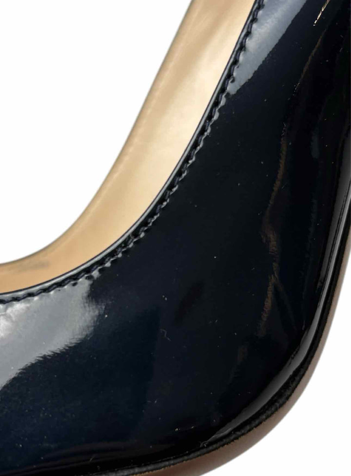 Prada Size 38.5 Patent Leather Pumps