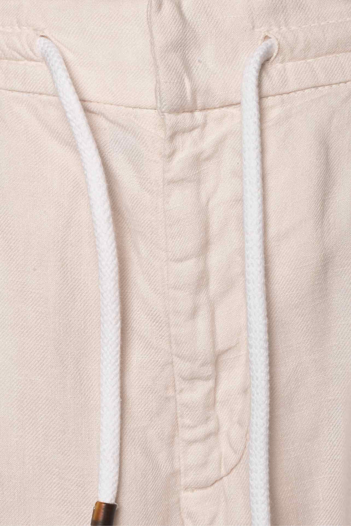 Brunello Cucinelli Size 32 Men's Drawstring Linen Leisure Fit Pants