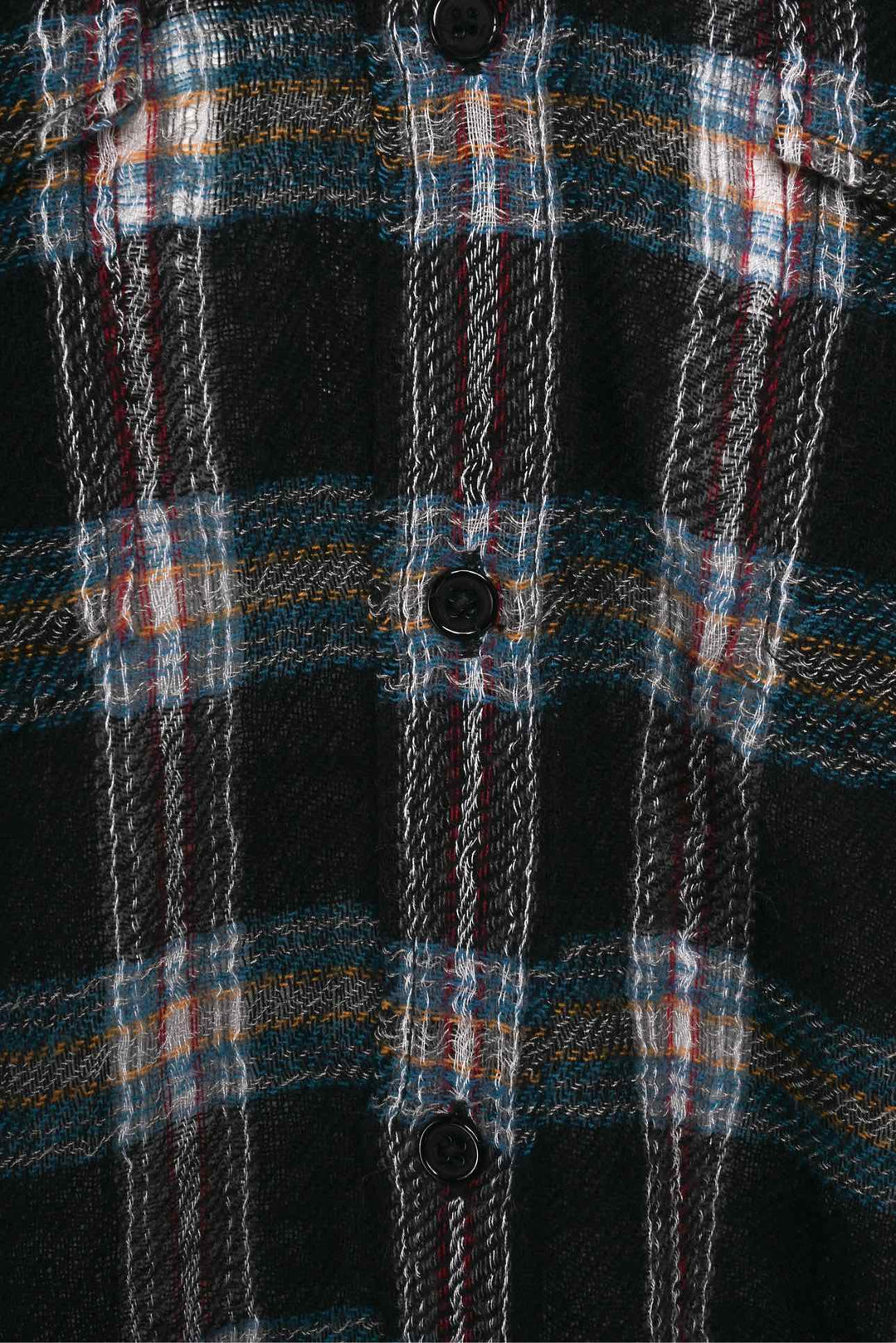 Saint Laurent Size XS Men's 2018 Wool Plaid Shirt Long Sleeve