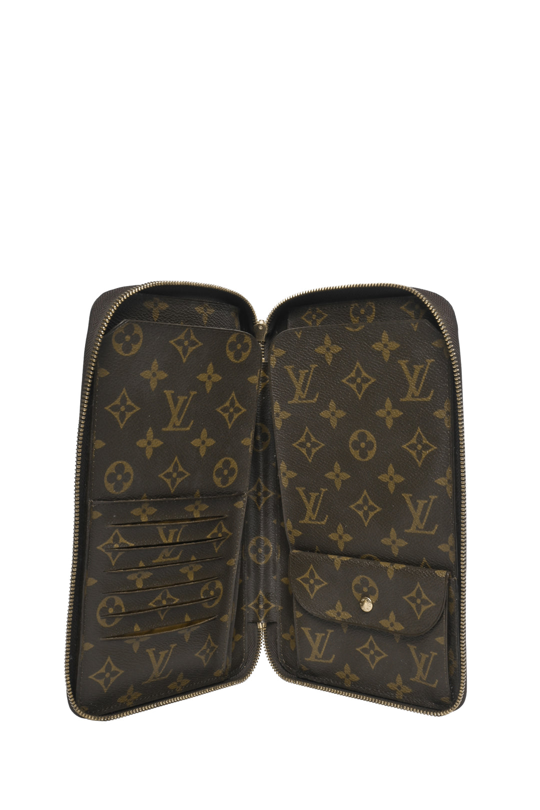 Louis Vuitton 1990 Monogram Poche Escapade Organizer Wallet