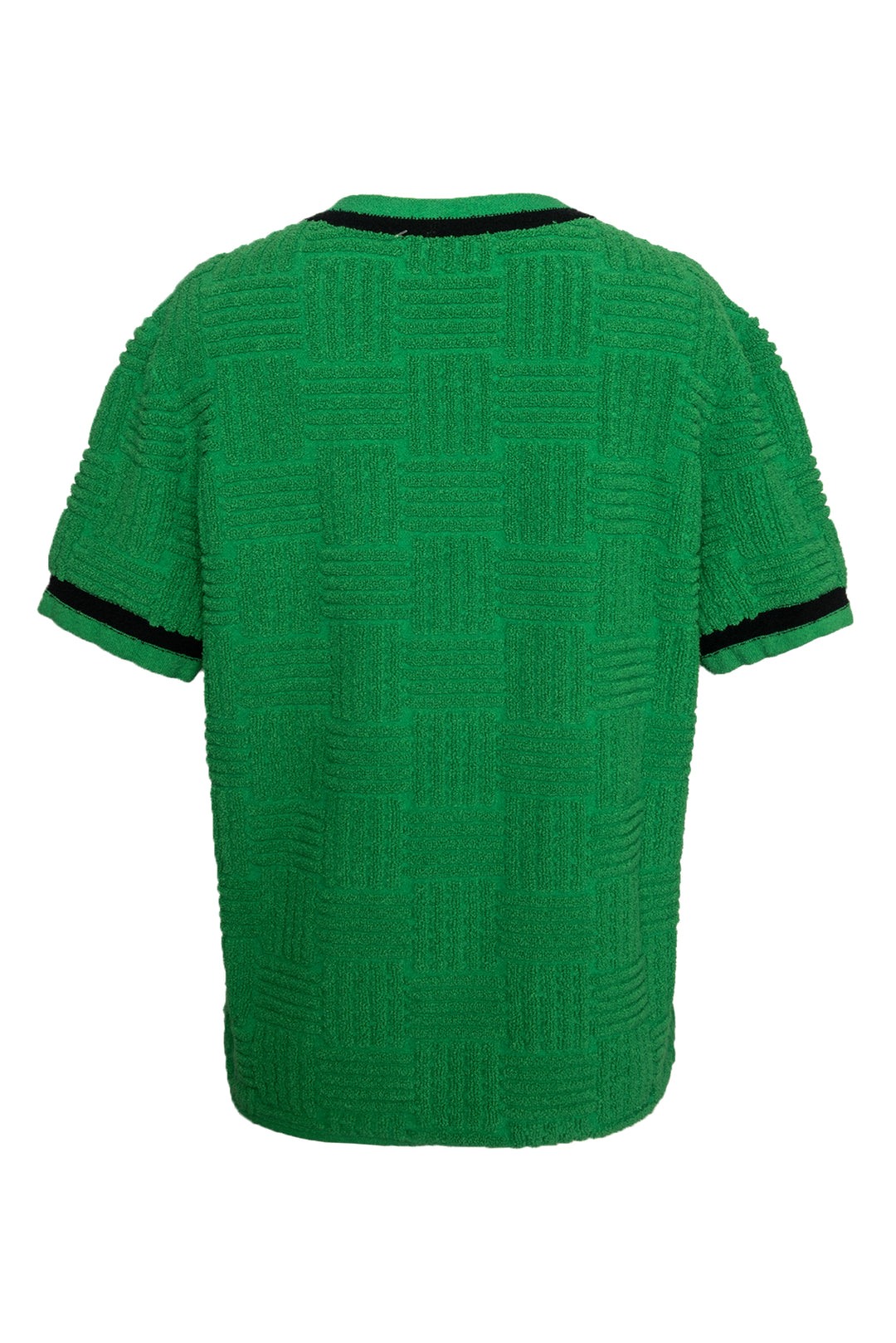 Bottega Veneta Size M Crew-neck Textured T-Shirt