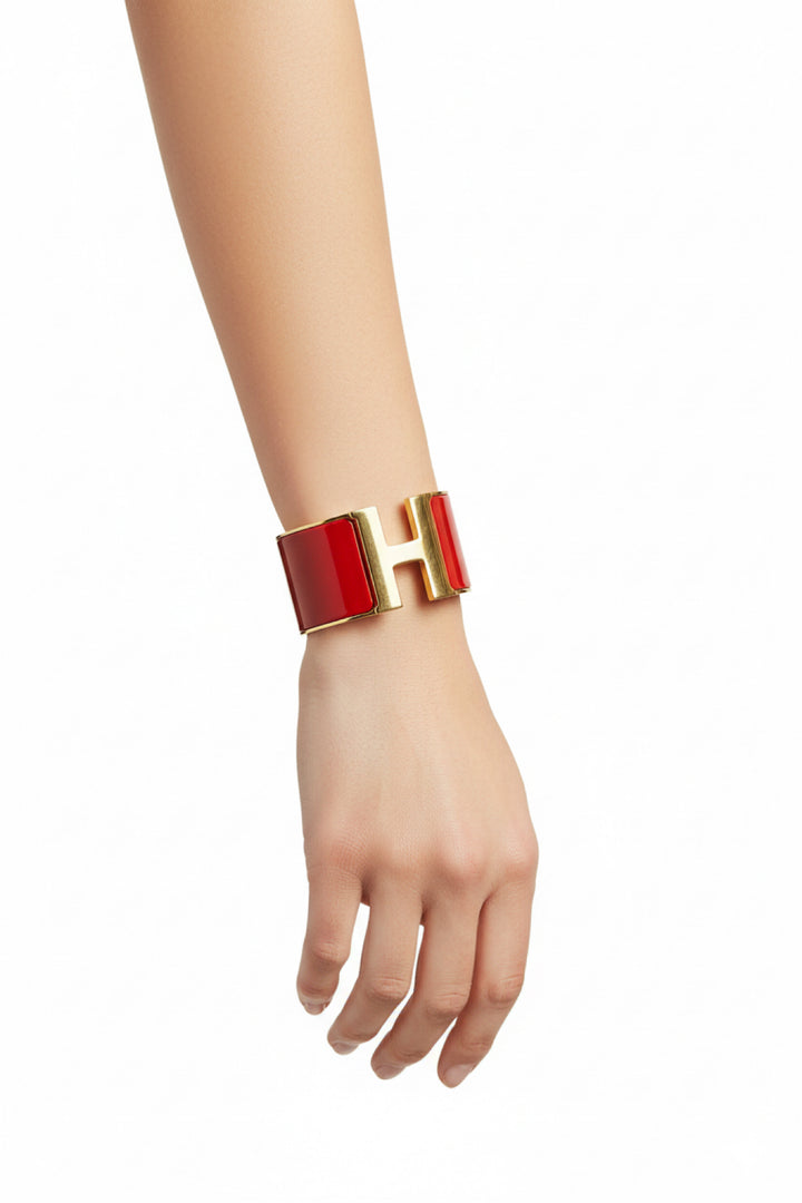 Hermes Extra Wide Clic Clac H Bracelet PM