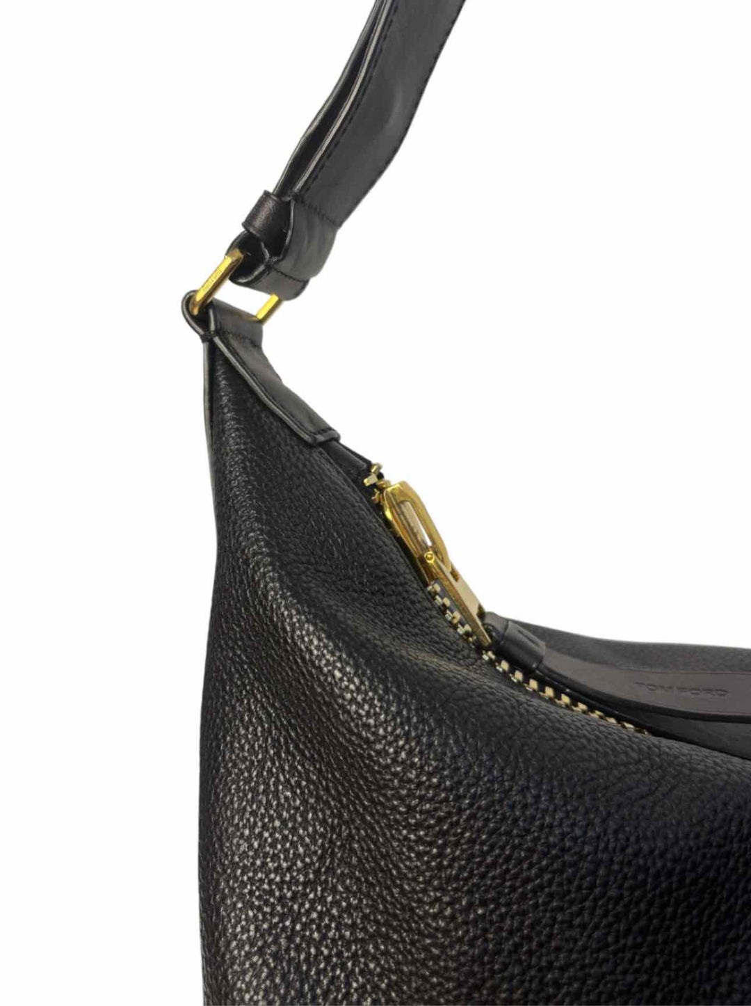 Tom Ford Large Leather Oversized Zipper Tote