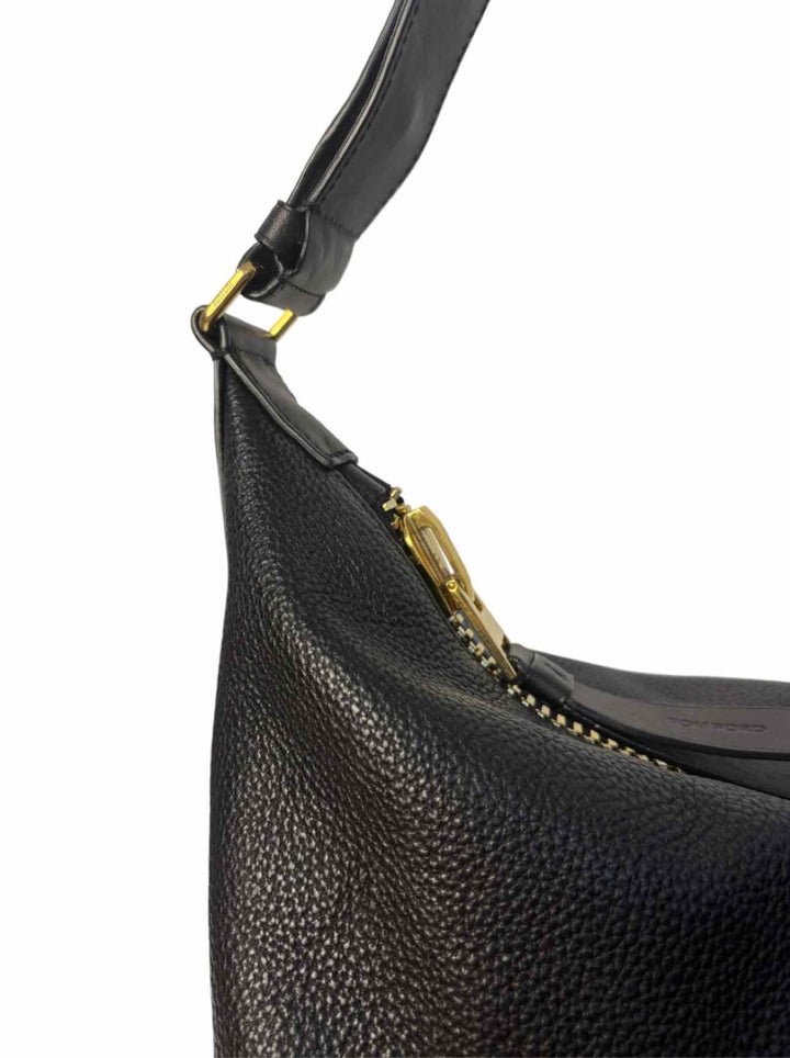Tom Ford Large Leather Oversized Zipper Tote