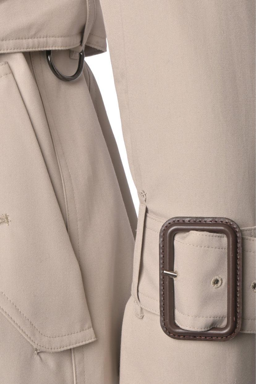 Burberry Size 0 Double Breasted Trench Coat