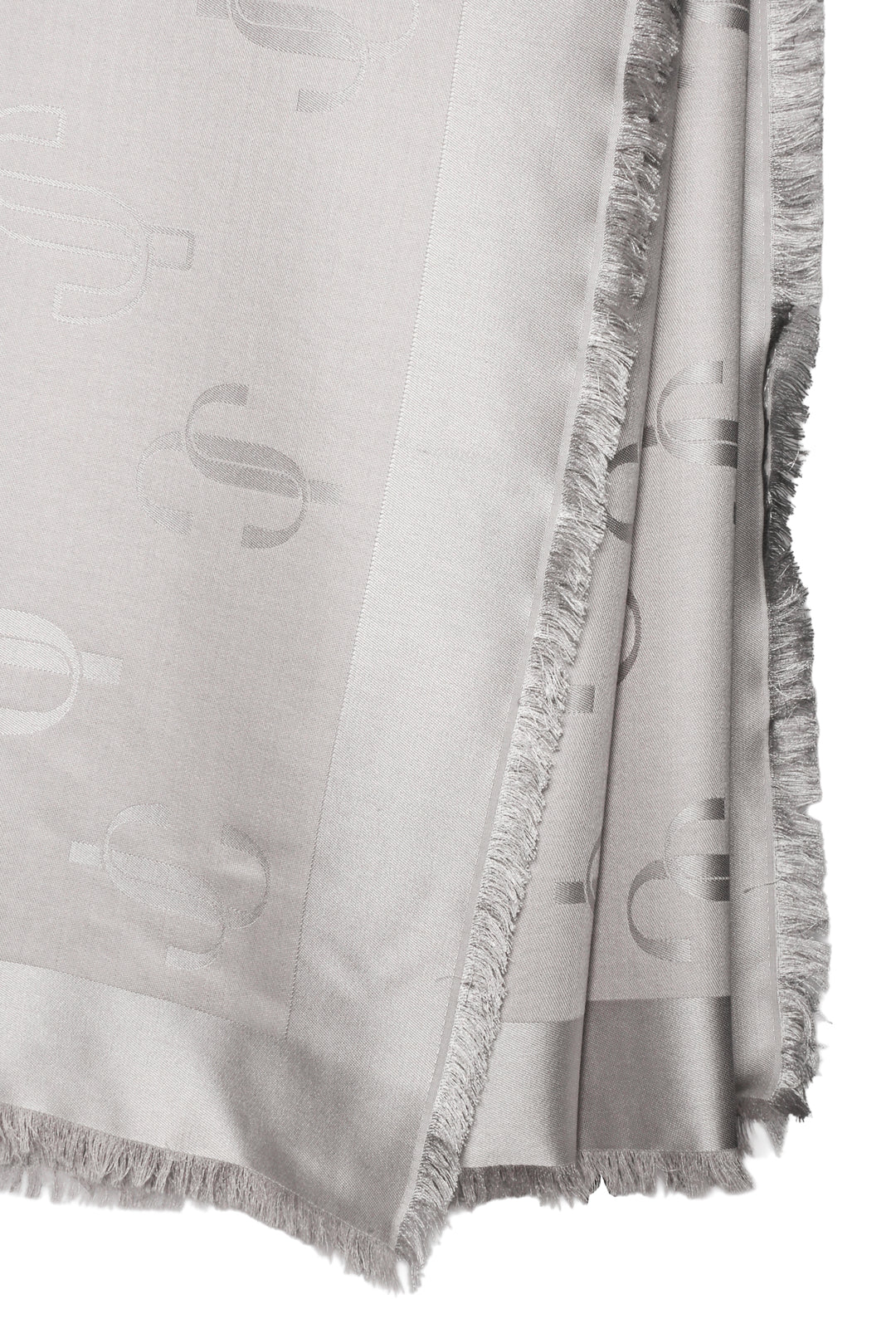 Jimmy Choo Emani Silk & Wool Jacquard Shawl