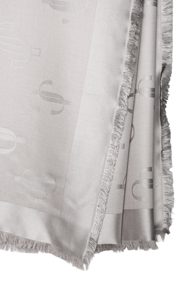 Jimmy Choo Emani Silk & Wool Jacquard Shawl