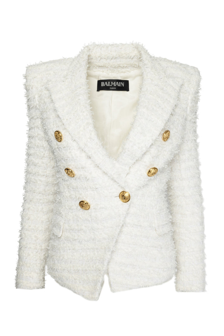 Balmain Size 36 Tweed Blazer