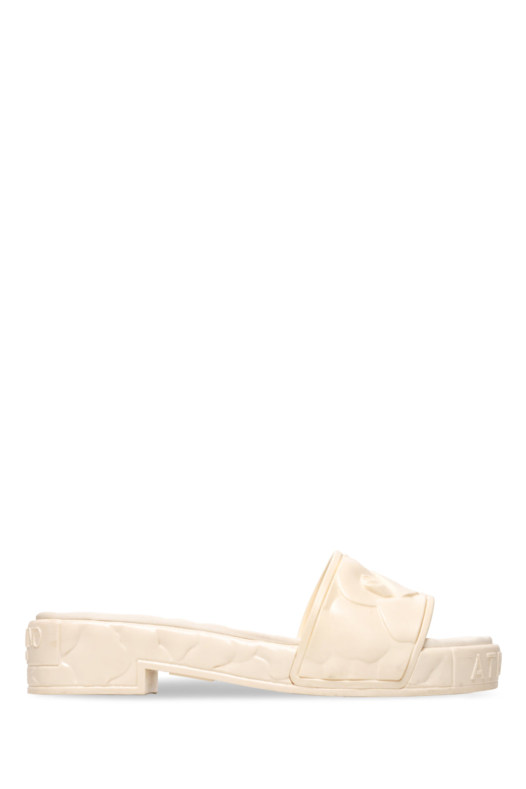 Valentino Size 38 Atelier Rose Edition Platform Slide Sandals