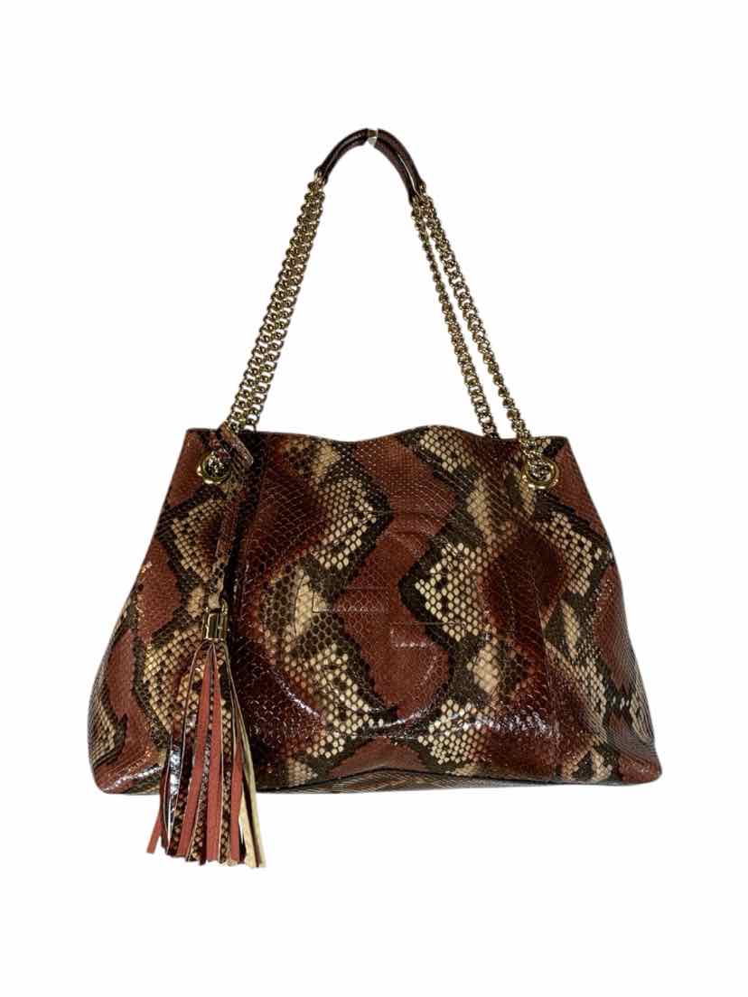 Gucci Python Soho Chain Tote Bag