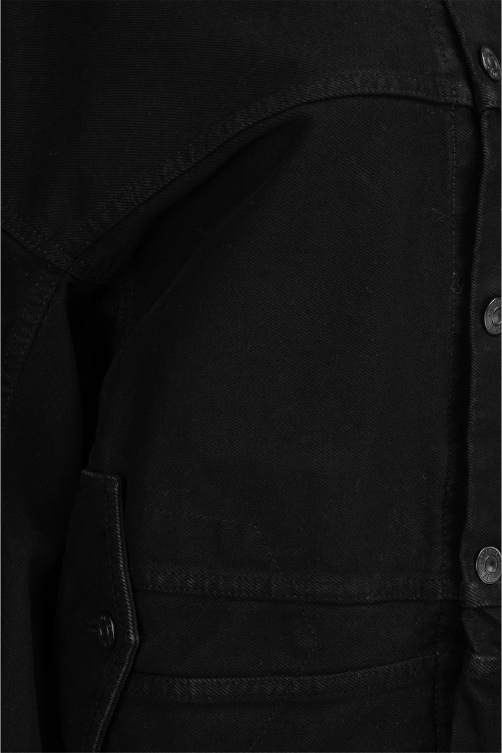 Balenciaga Size 34 2021 Upside Down Denim Jacket