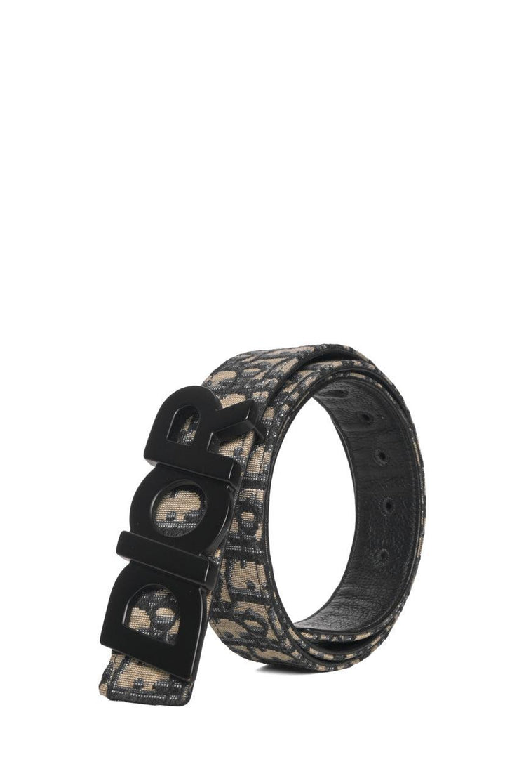 Dior Size XL Oblique & Leather Reversible Men's Belt