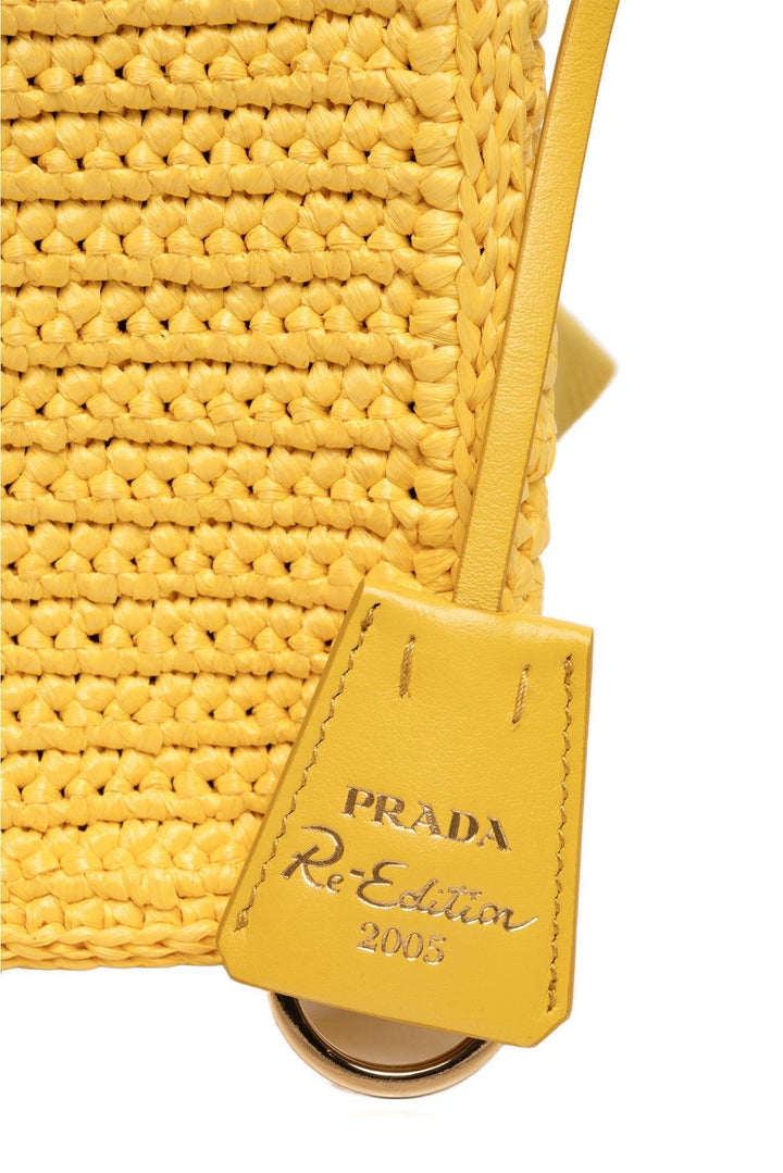 Prada Re-Edition 2005 Raffia Shoulder Bag