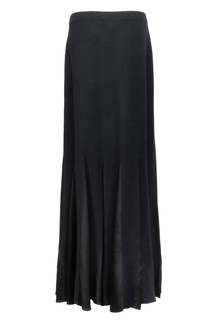 St. John Evening Size 12 Maxi Pleated Skirt