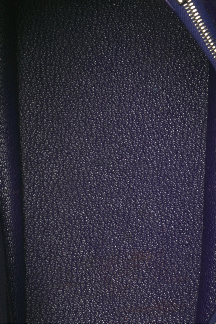 Hermes 2010 Clemence Leather Jypsiere 28 Crossbody