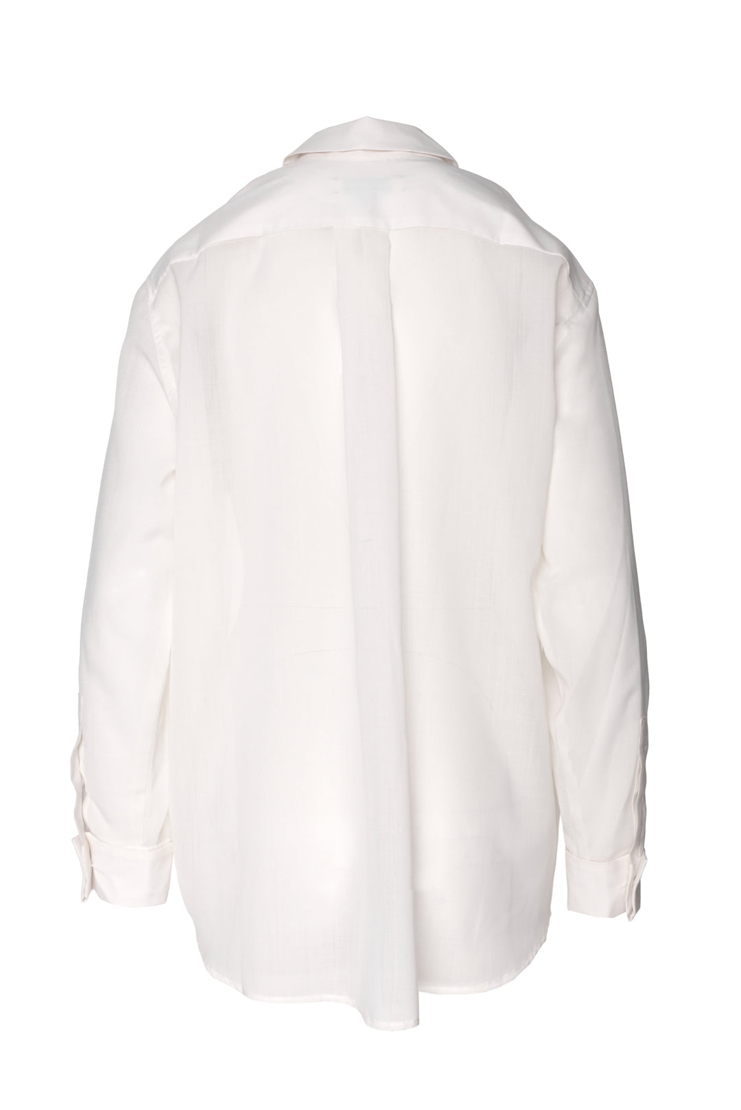 Kall Meyer Size S Chloe Bib Button Down Blouse