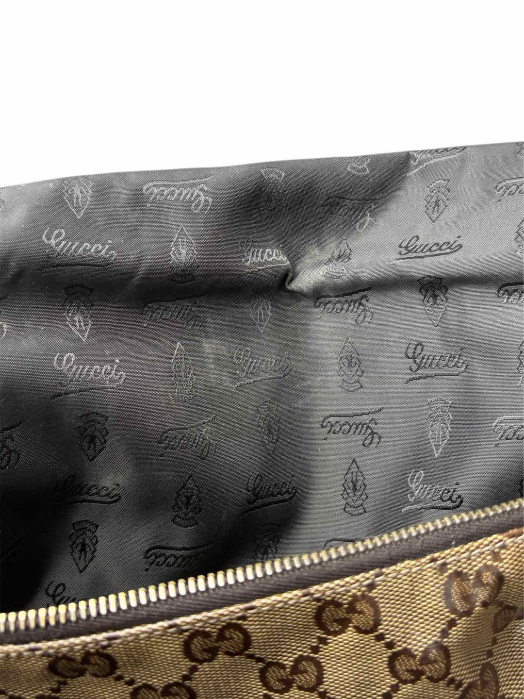 Gucci Hysteria GG Monogram Coated Canvas Clutch