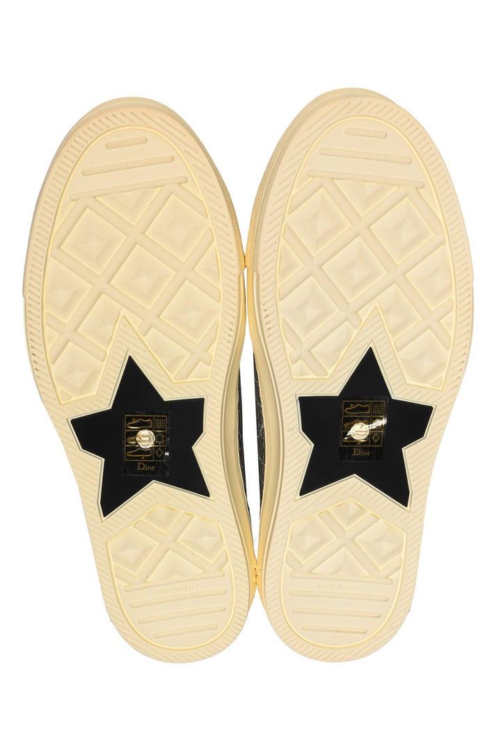 Dior Size 37.5 Laminated Canna Walk'N'Dior Sneaker