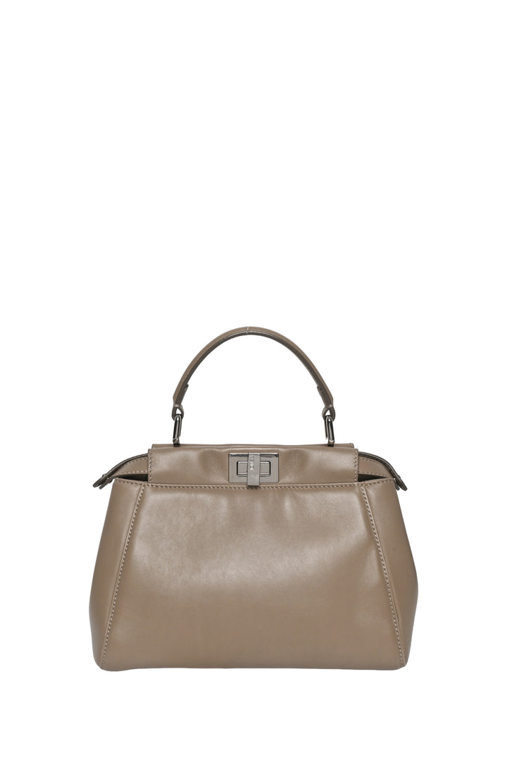 Fendi Mini Peekaboo Iconic Satchel