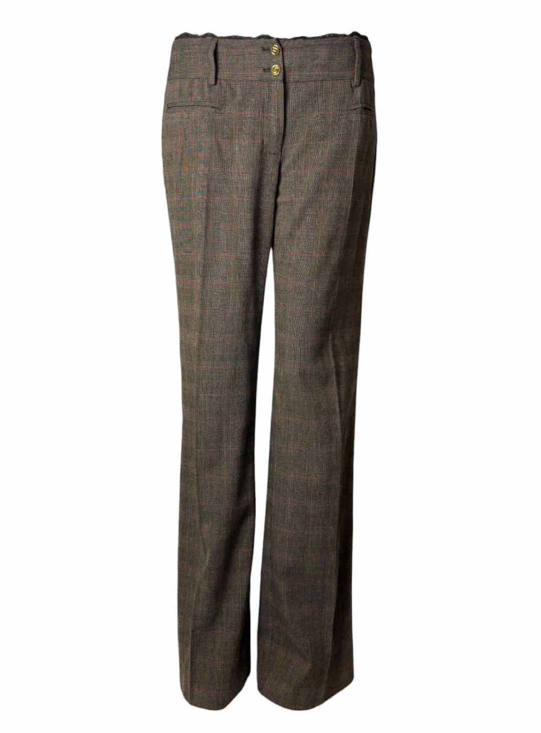 Dolce & Gabbana Size 44 Check Pants