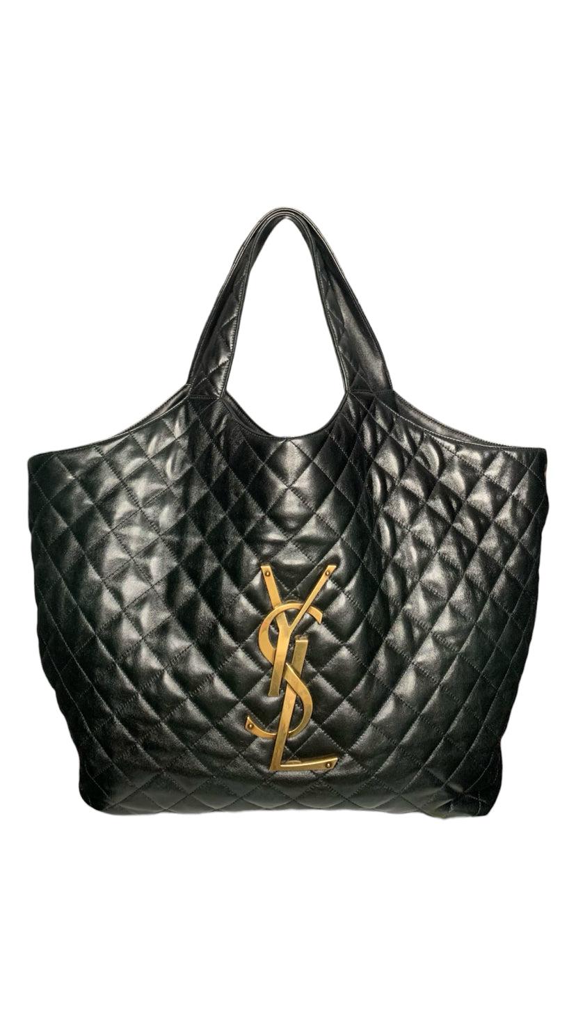 Yves Saint Laurent Monogram Icare Maxi Shopping Tote