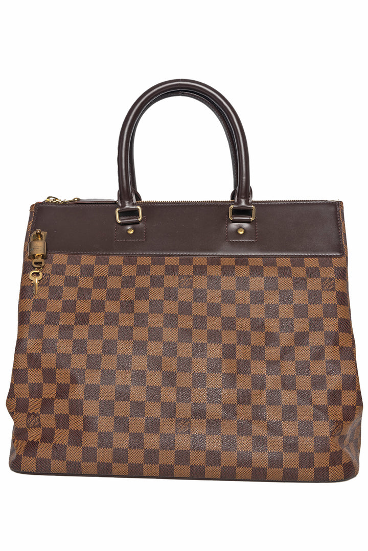 Louis Vuitton 1998 Damier Ebene Greenwich PM Duffle Bags