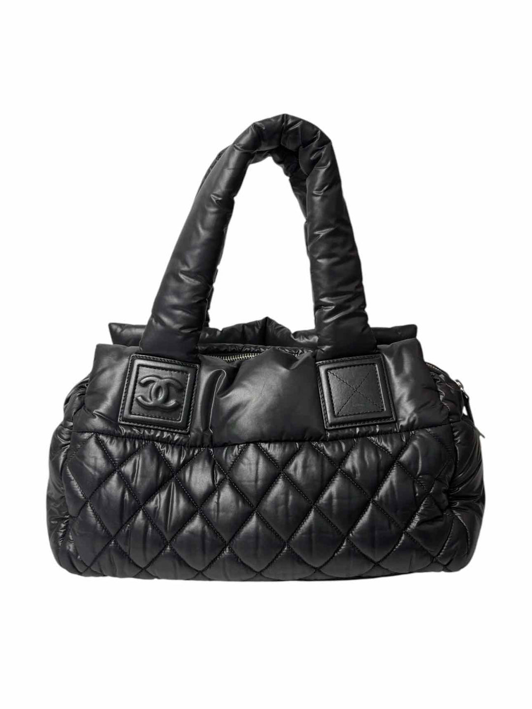 Chanel Karl Lagerfeld Sport Coco Cocoon CC Logo Nylon Tote Purse