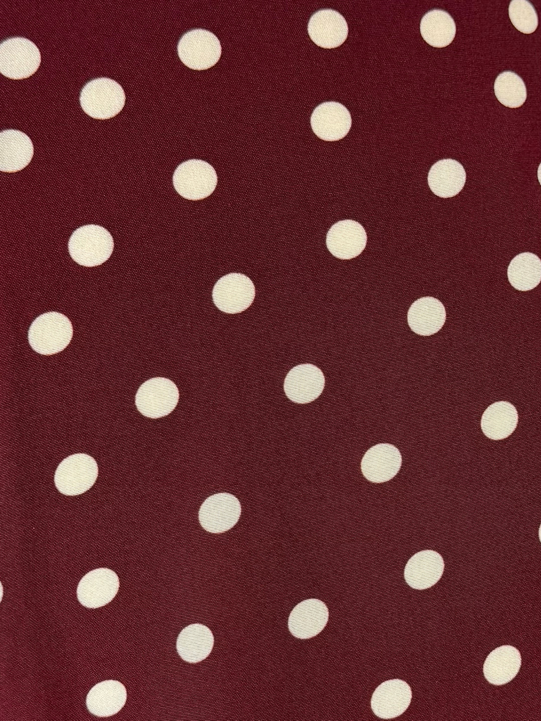 Francoise Paris Size 36 Zaoua Silk Polkadot Pants