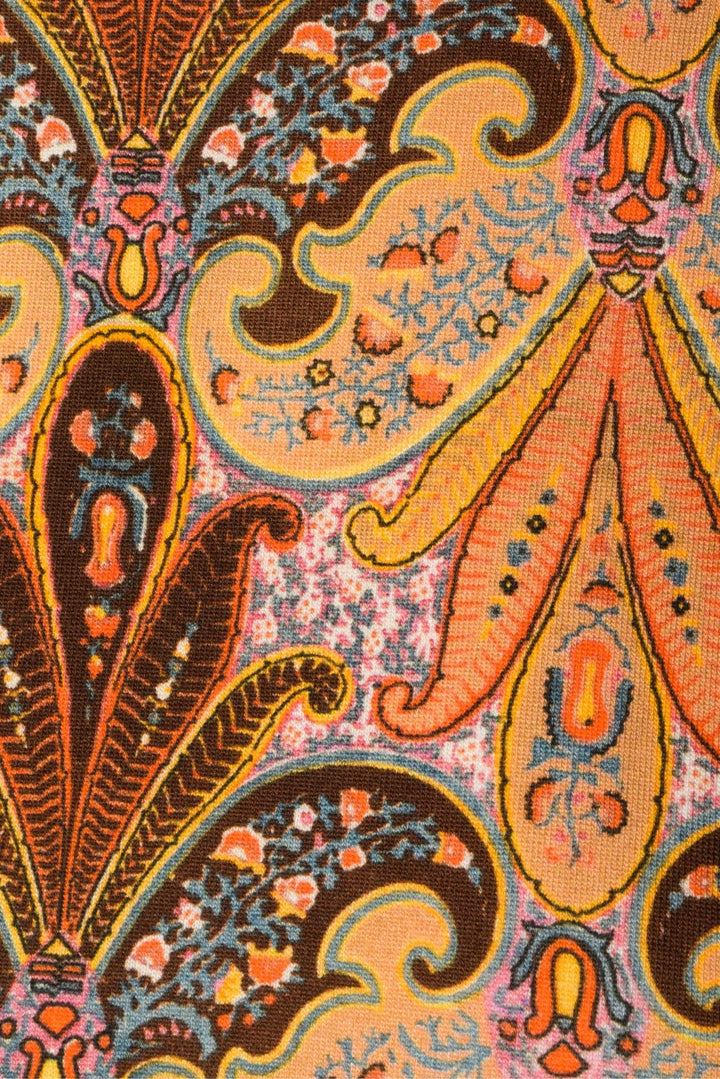 Etro Size XL Paisley Jersey Tops