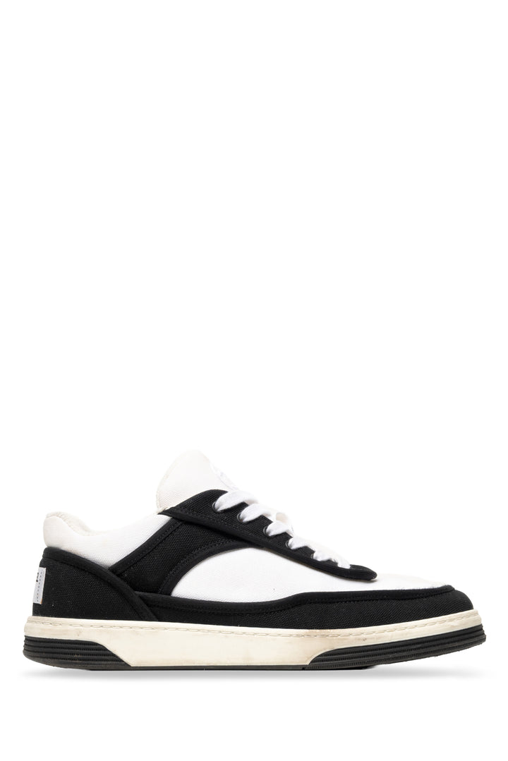 Chanel Size 36 Interlocking CC Fabric Sneaker
