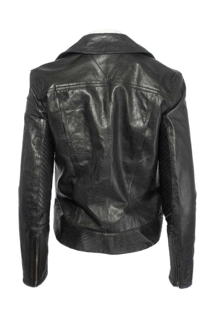 Theyskens' Theory Size XS Goat Leather Moto Jacket