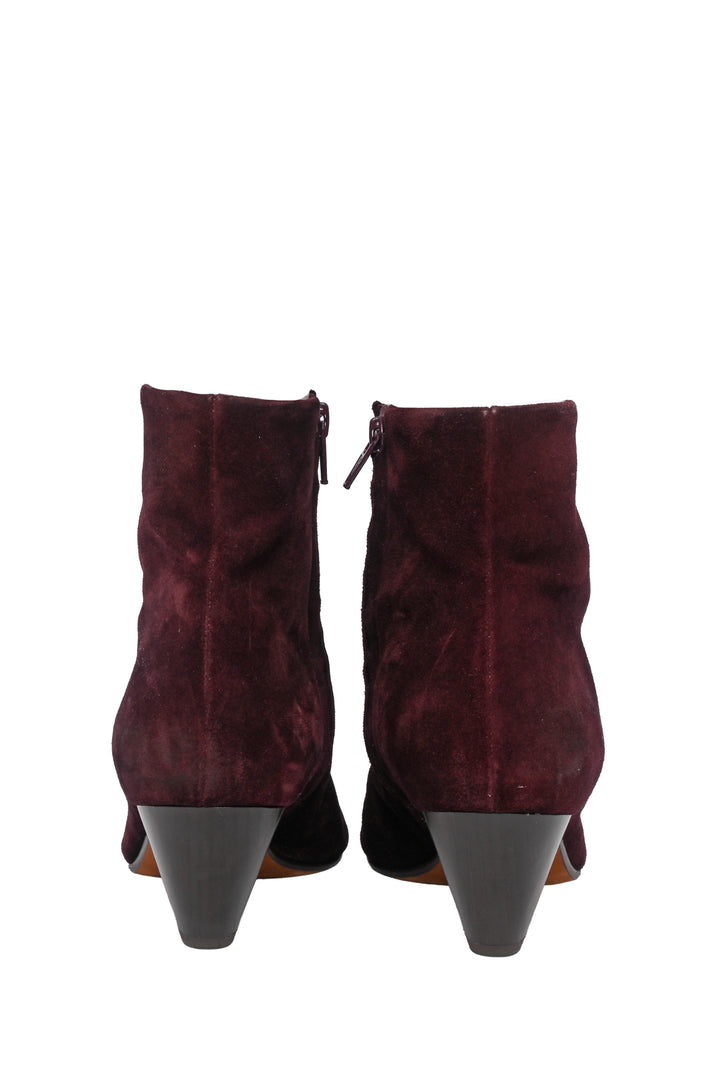 Vince Size 8 Suede Ankle Boots