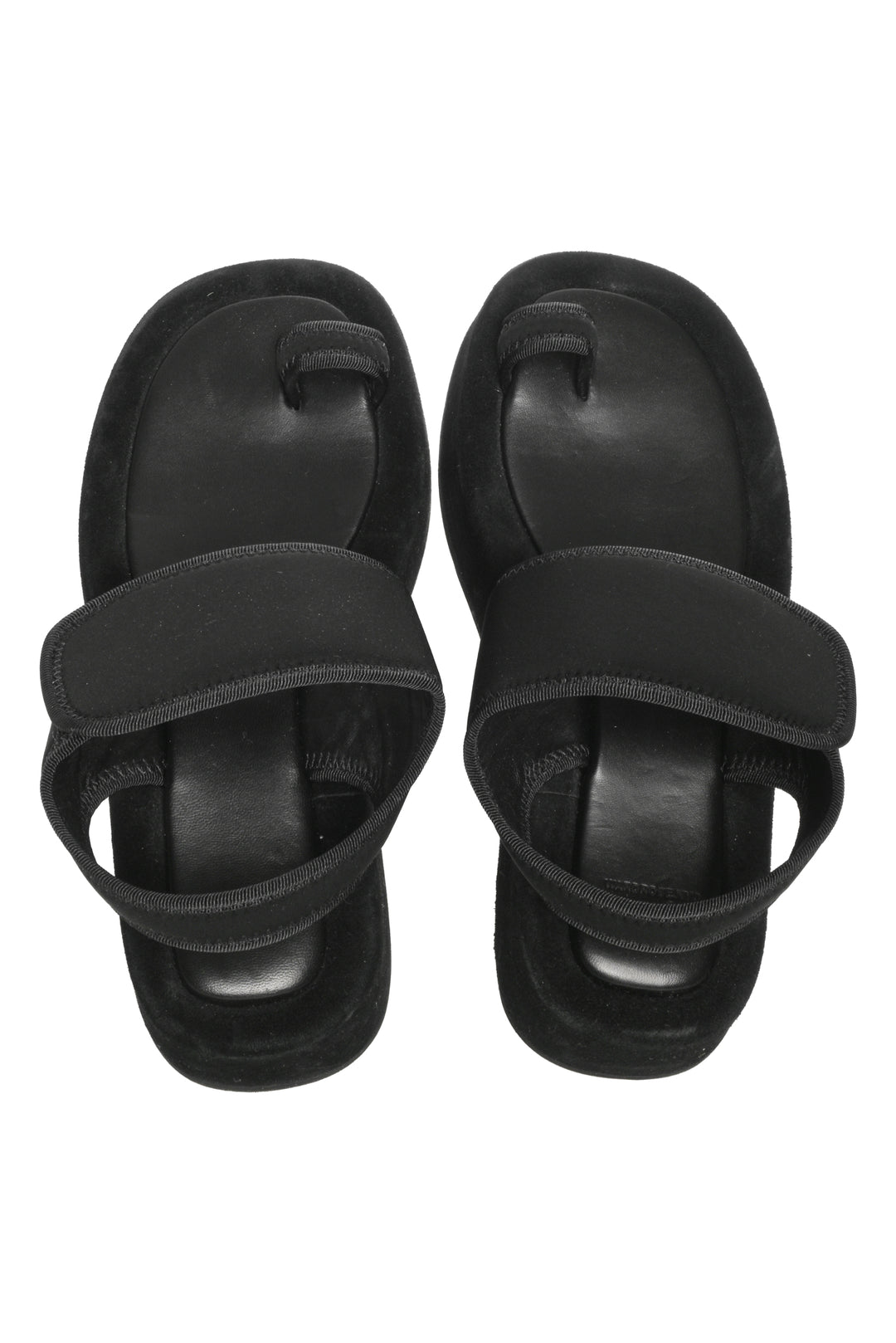 Wardrobe.NYC Size 39 Neoprene & Suede Sandals