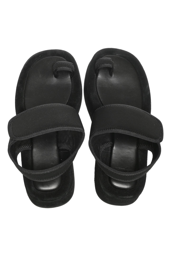 Wardrobe.NYC Size 39 Neoprene & Suede Sandals