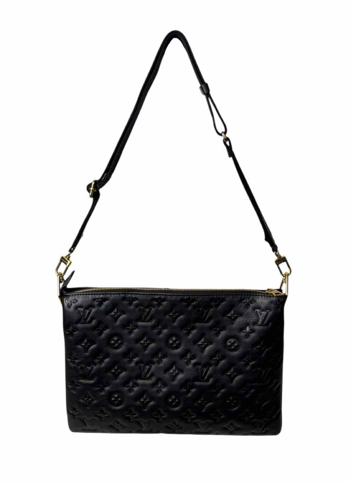 Louis Vuitton Coussin MM Monogram Embossed  Leather Purse
