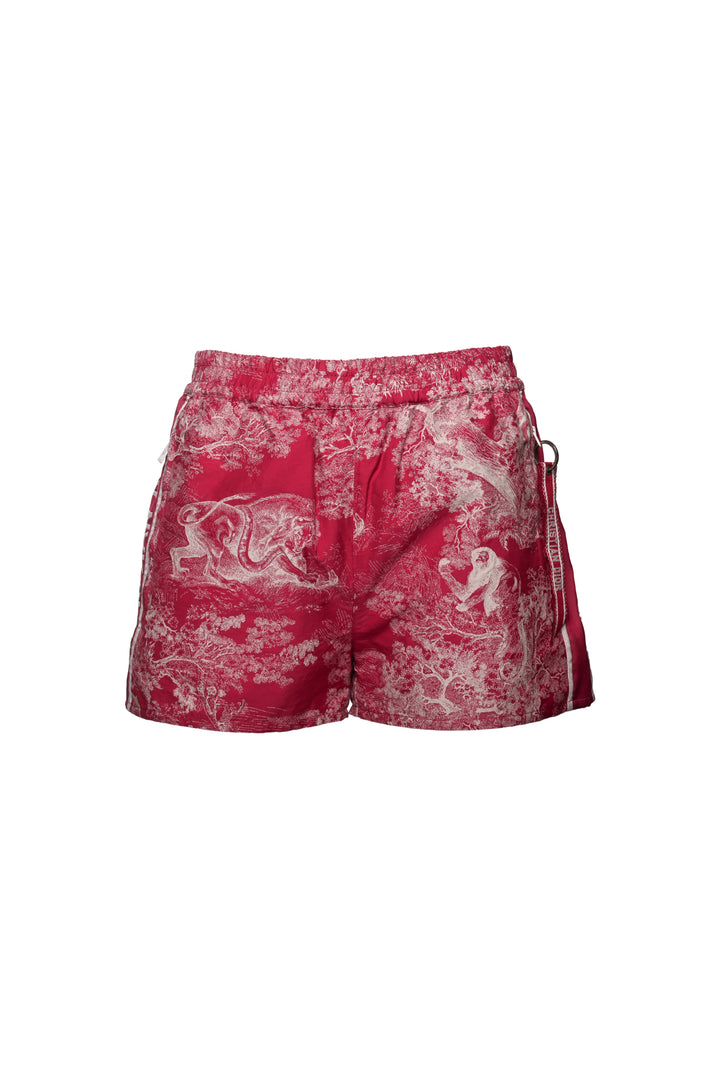 Christian Dior Size 4 Toile De Jouy Anorak & Shorts Set