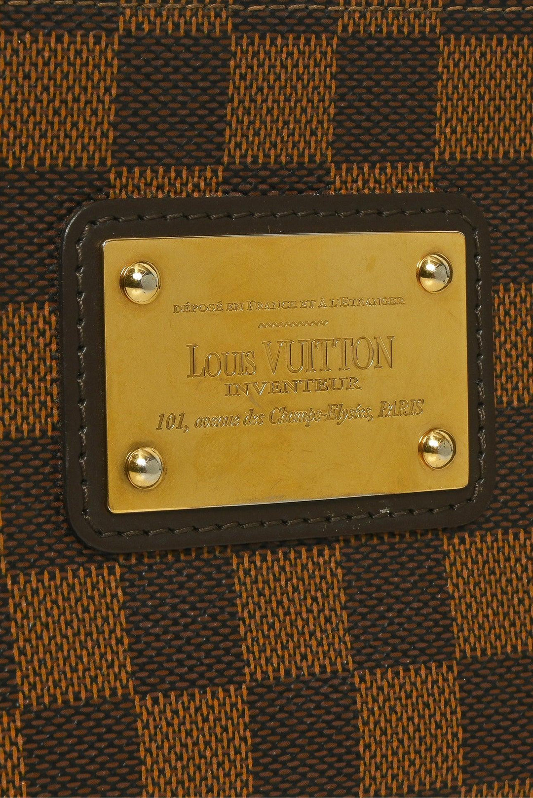 Louis Vuitton 2010 Damier Eva Pochette Purse
